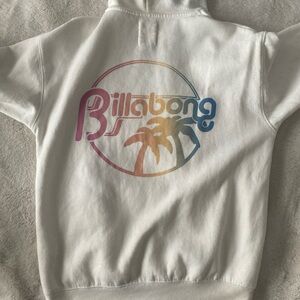 Billabong white hoodie ☀️
